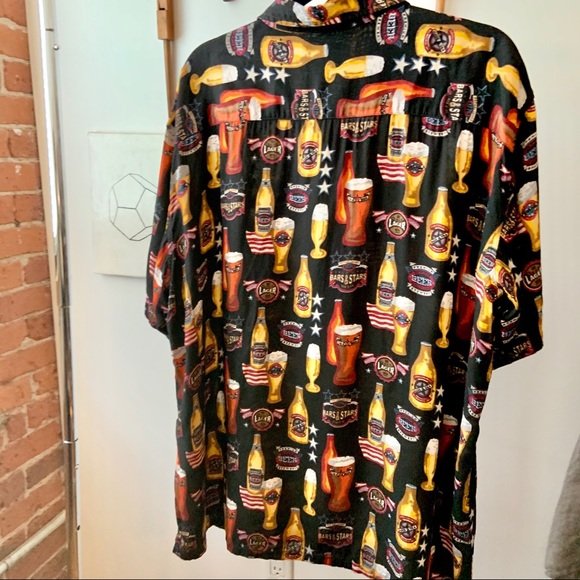 Beer Hawaiian Shirt, XL - Picture 4 of 6